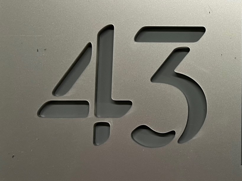 House Number title